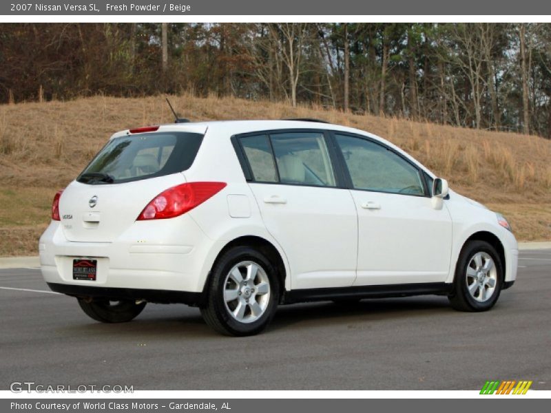  2007 Versa SL Fresh Powder