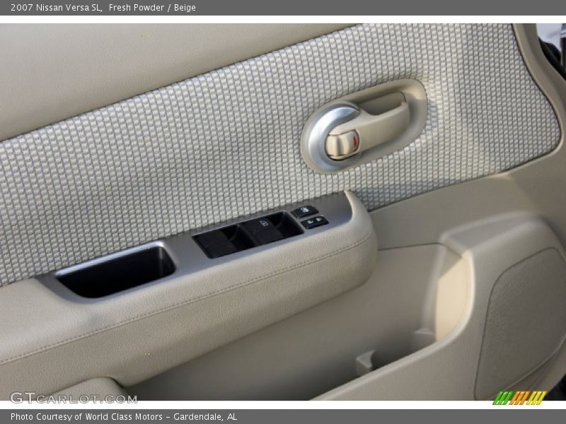 Door Panel of 2007 Versa SL