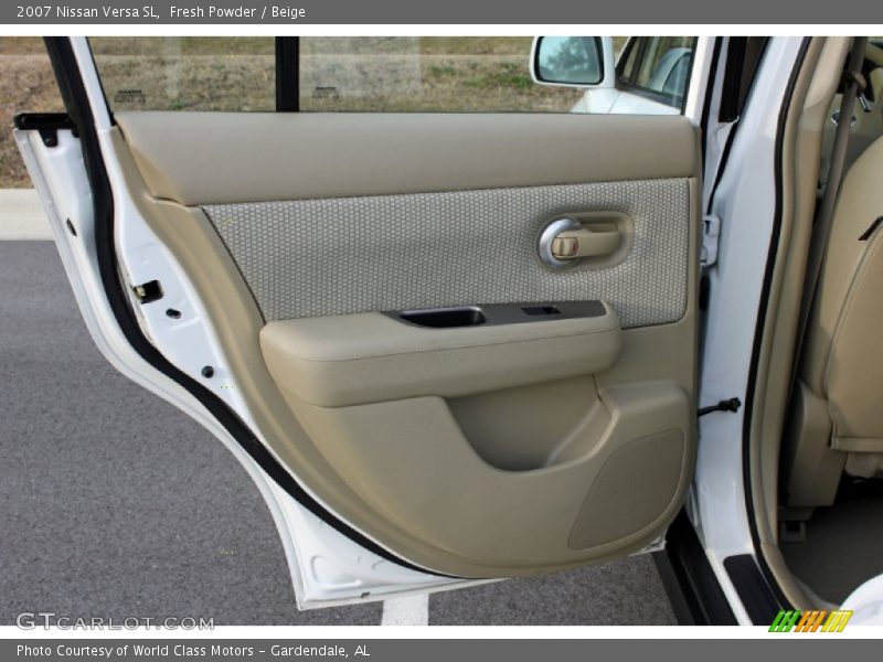 Door Panel of 2007 Versa SL