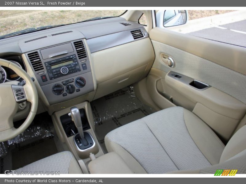 Fresh Powder / Beige 2007 Nissan Versa SL