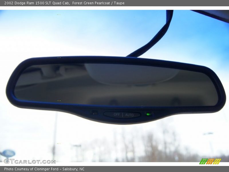 Forest Green Pearlcoat / Taupe 2002 Dodge Ram 1500 SLT Quad Cab