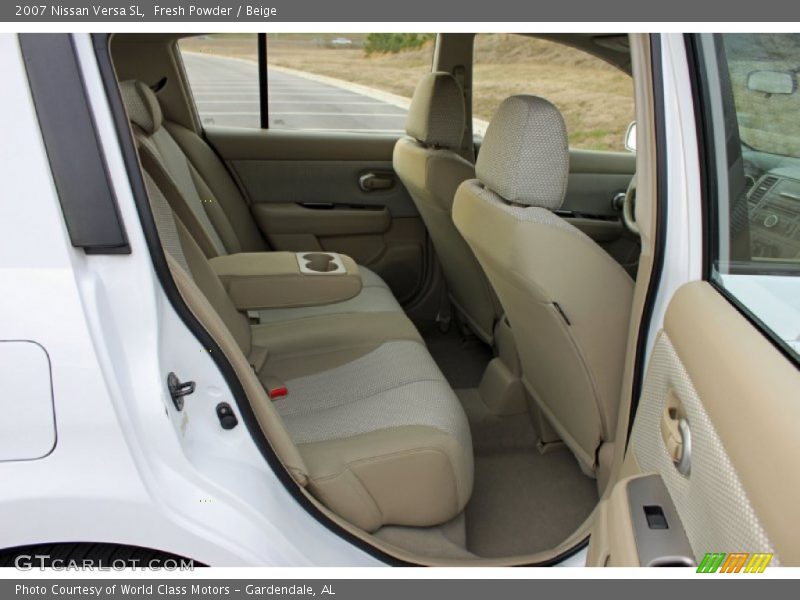 Fresh Powder / Beige 2007 Nissan Versa SL