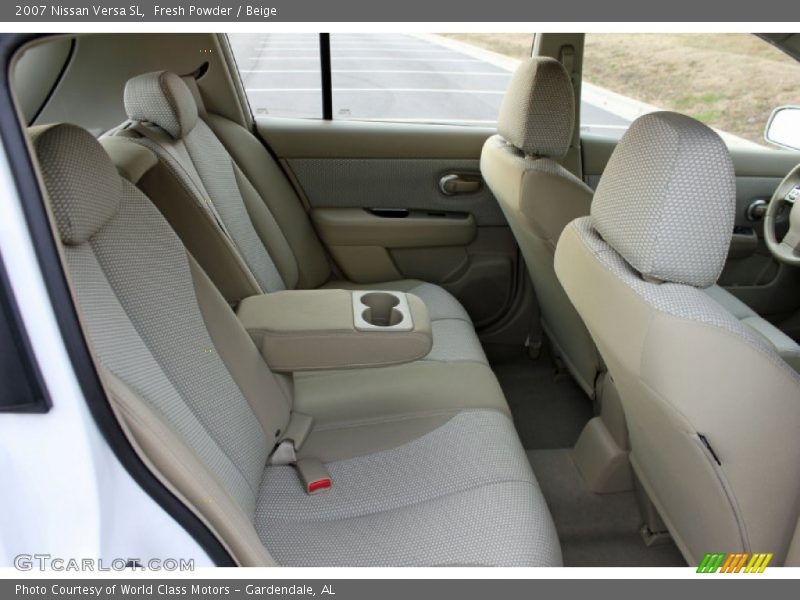 Fresh Powder / Beige 2007 Nissan Versa SL