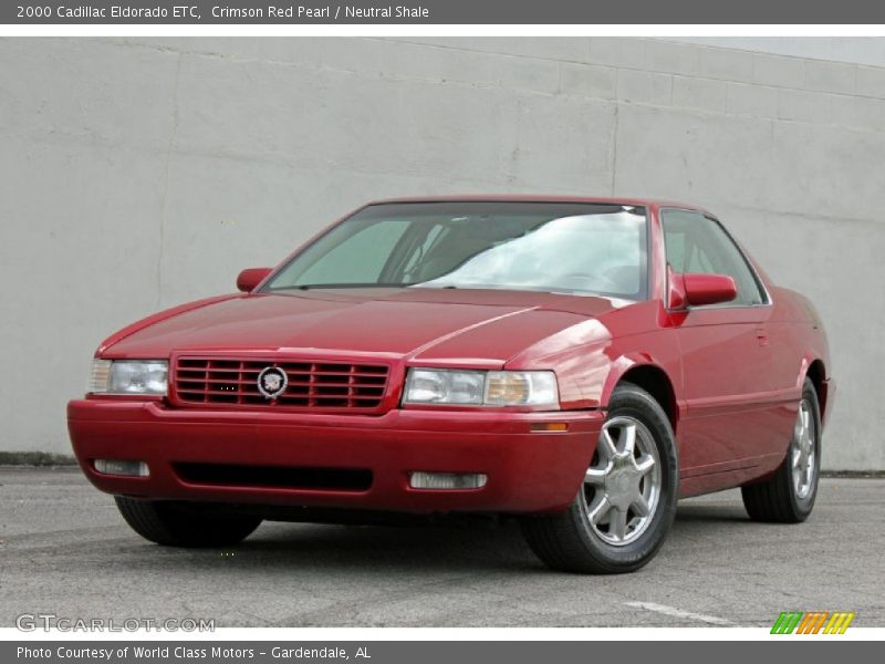 Crimson Red Pearl / Neutral Shale 2000 Cadillac Eldorado ETC