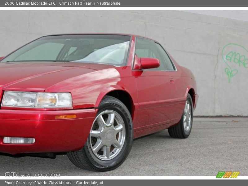 Crimson Red Pearl / Neutral Shale 2000 Cadillac Eldorado ETC