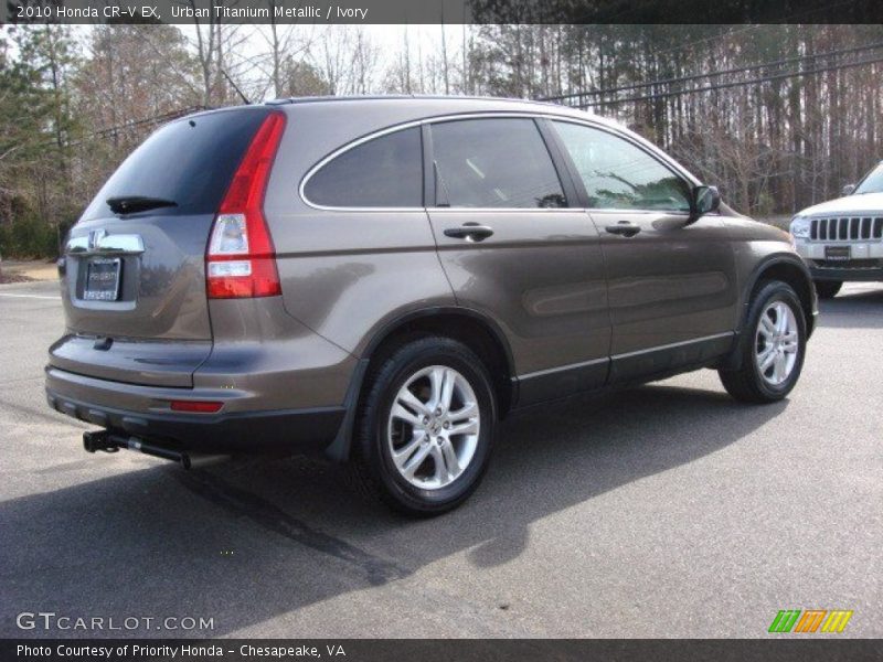 Urban Titanium Metallic / Ivory 2010 Honda CR-V EX
