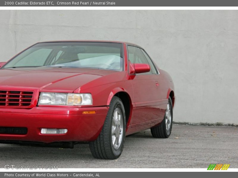 Crimson Red Pearl / Neutral Shale 2000 Cadillac Eldorado ETC