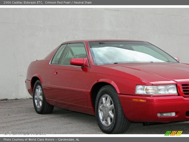 Crimson Red Pearl / Neutral Shale 2000 Cadillac Eldorado ETC