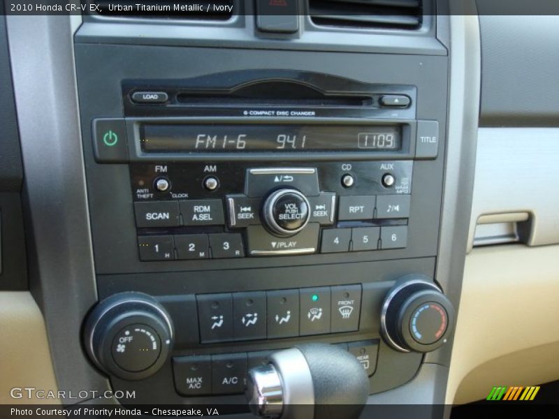 Urban Titanium Metallic / Ivory 2010 Honda CR-V EX