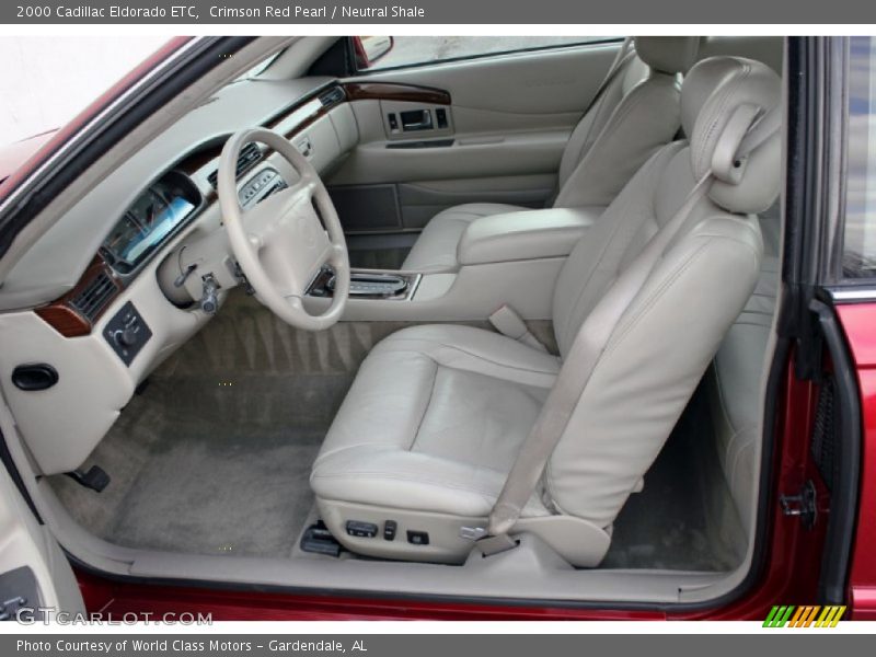  2000 Eldorado ETC Neutral Shale Interior