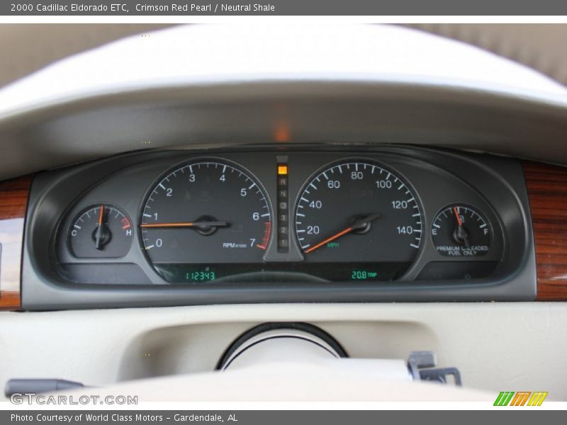  2000 Eldorado ETC ETC Gauges