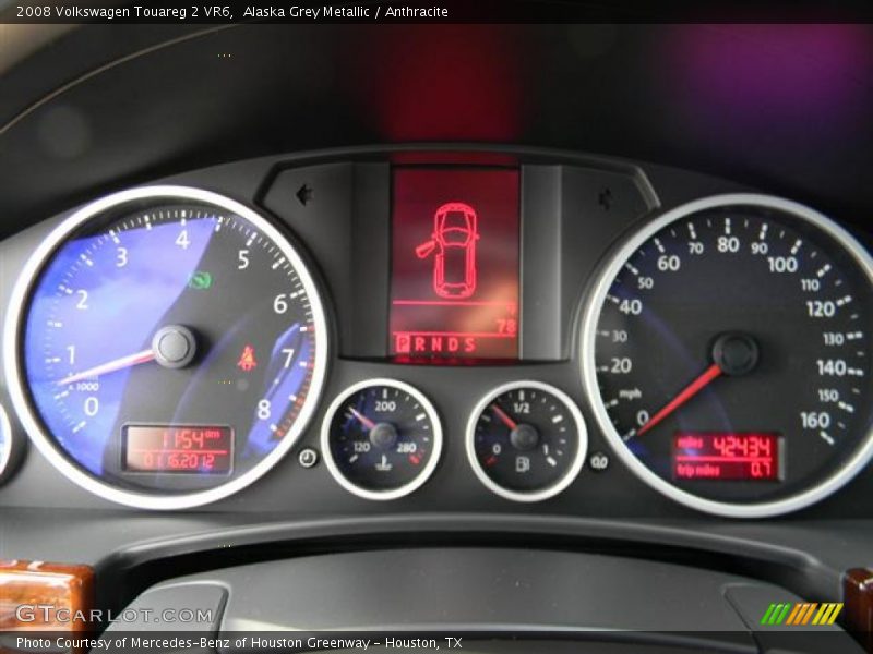 Alaska Grey Metallic / Anthracite 2008 Volkswagen Touareg 2 VR6