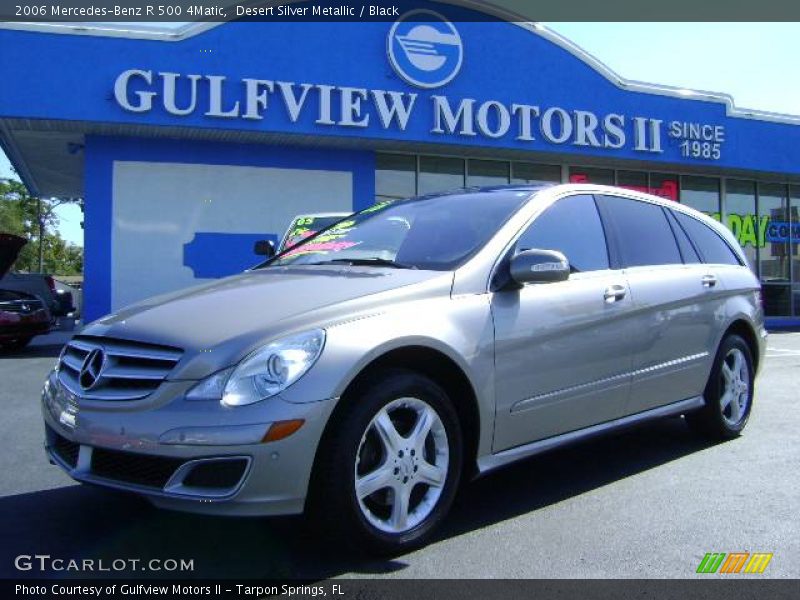 Desert Silver Metallic / Black 2006 Mercedes-Benz R 500 4Matic