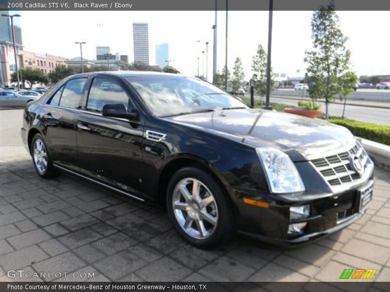 Black Raven / Ebony 2008 Cadillac STS V6