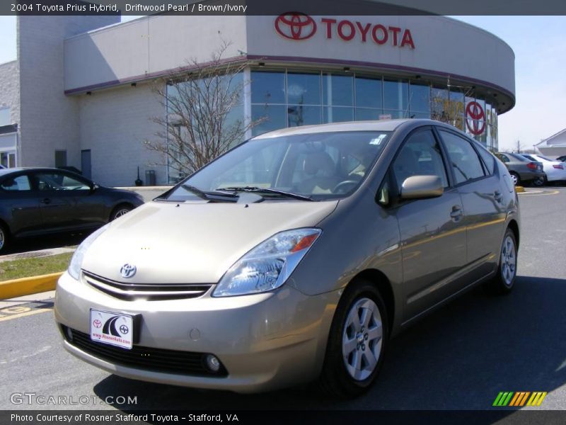 Driftwood Pearl / Brown/Ivory 2004 Toyota Prius Hybrid