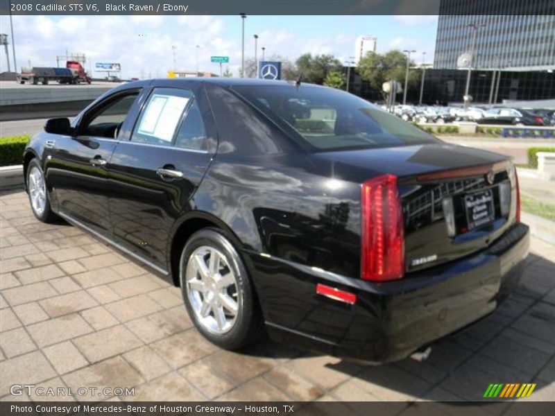 Black Raven / Ebony 2008 Cadillac STS V6