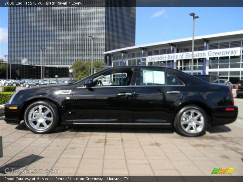 Black Raven / Ebony 2008 Cadillac STS V6