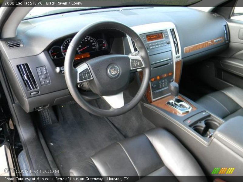 Black Raven / Ebony 2008 Cadillac STS V6