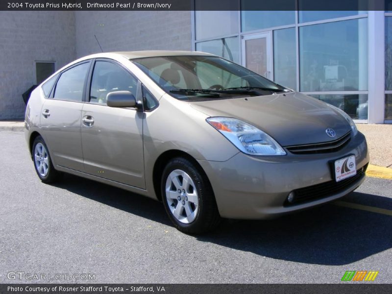 Driftwood Pearl / Brown/Ivory 2004 Toyota Prius Hybrid