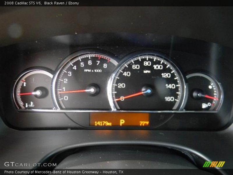 Black Raven / Ebony 2008 Cadillac STS V6
