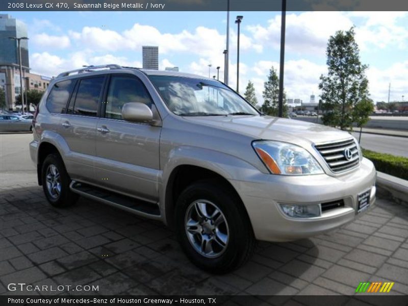 Savannah Beige Metallic / Ivory 2008 Lexus GX 470