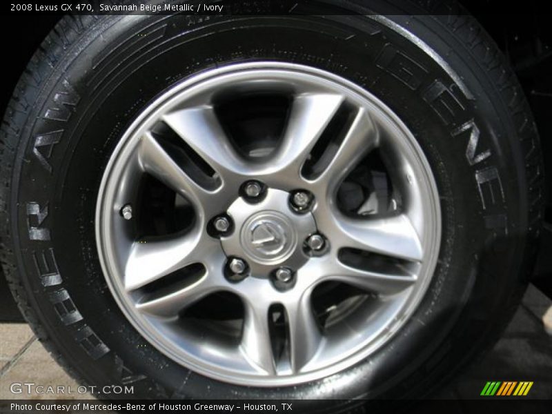 Savannah Beige Metallic / Ivory 2008 Lexus GX 470