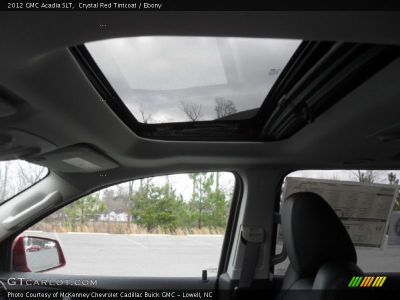 Crystal Red Tintcoat / Ebony 2012 GMC Acadia SLT