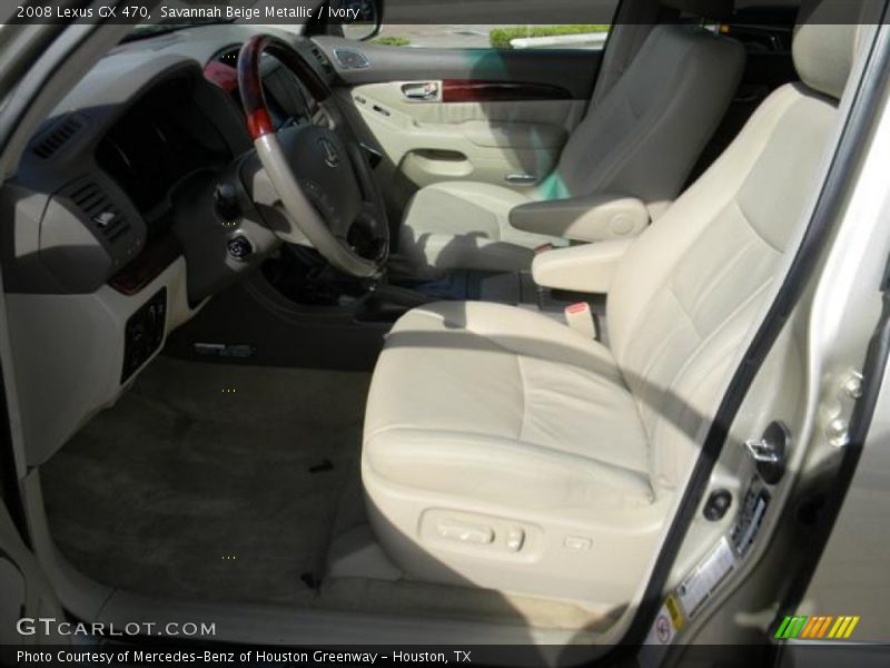 Savannah Beige Metallic / Ivory 2008 Lexus GX 470
