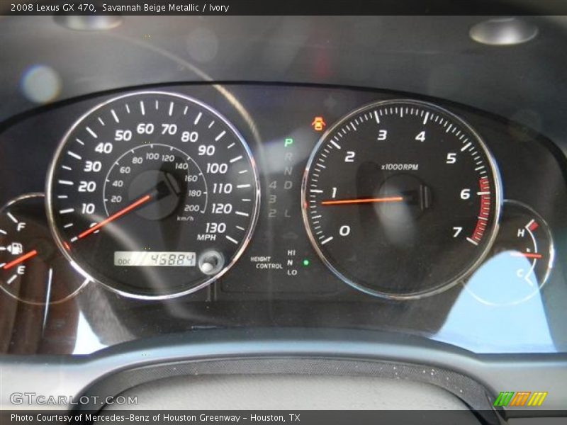 Savannah Beige Metallic / Ivory 2008 Lexus GX 470