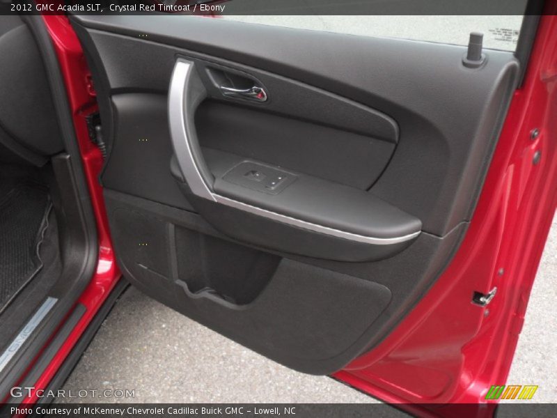 Crystal Red Tintcoat / Ebony 2012 GMC Acadia SLT