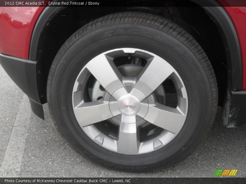 Crystal Red Tintcoat / Ebony 2012 GMC Acadia SLT