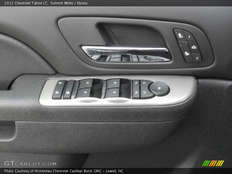 Summit White / Ebony 2012 Chevrolet Tahoe LT