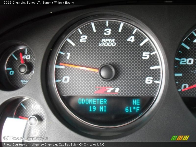  2012 Tahoe LT LT Gauges