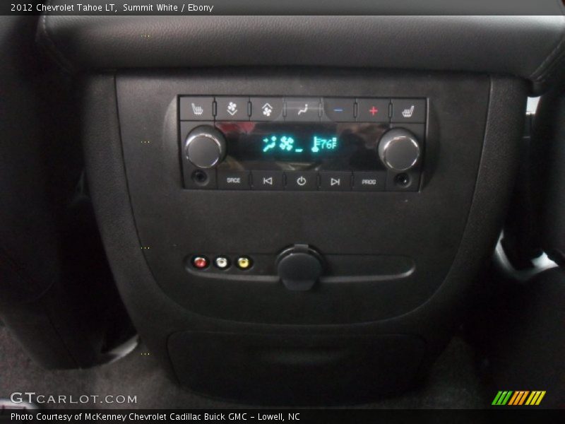 Summit White / Ebony 2012 Chevrolet Tahoe LT