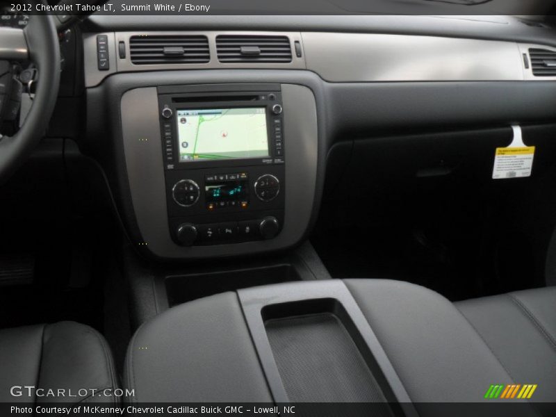 Summit White / Ebony 2012 Chevrolet Tahoe LT