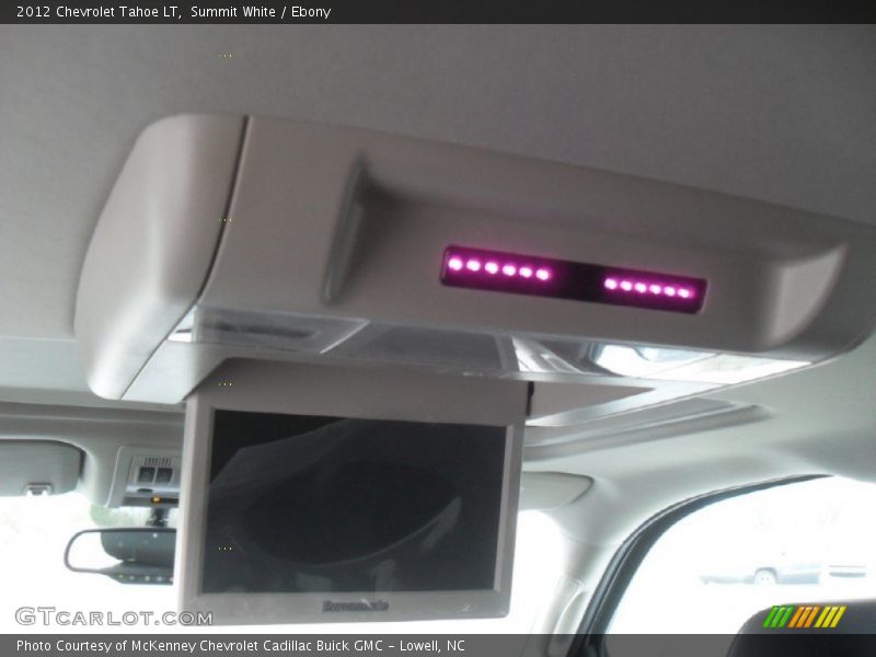 Summit White / Ebony 2012 Chevrolet Tahoe LT