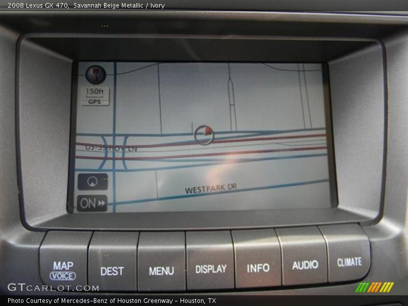 Savannah Beige Metallic / Ivory 2008 Lexus GX 470