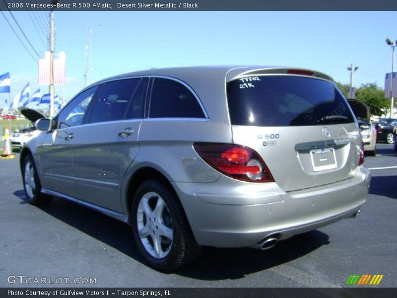 Desert Silver Metallic / Black 2006 Mercedes-Benz R 500 4Matic