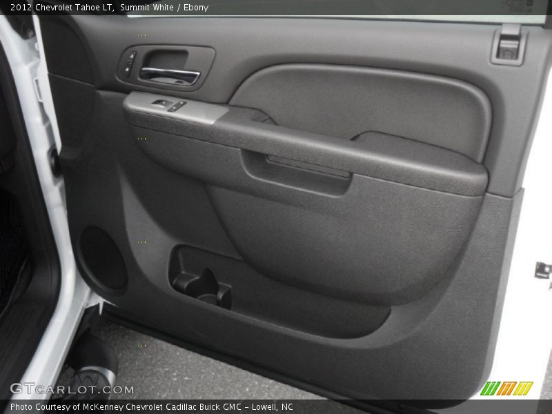 Summit White / Ebony 2012 Chevrolet Tahoe LT