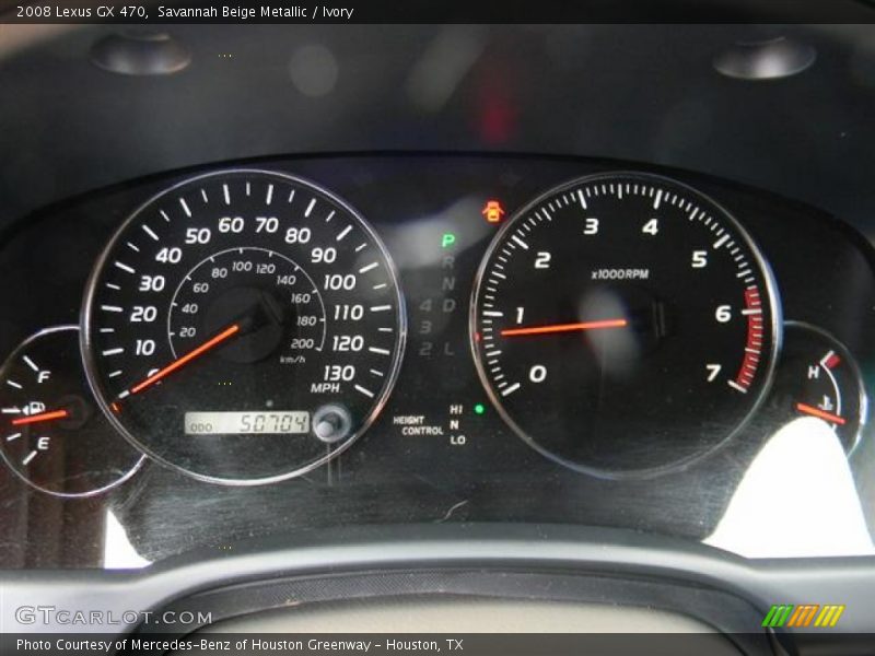 Savannah Beige Metallic / Ivory 2008 Lexus GX 470