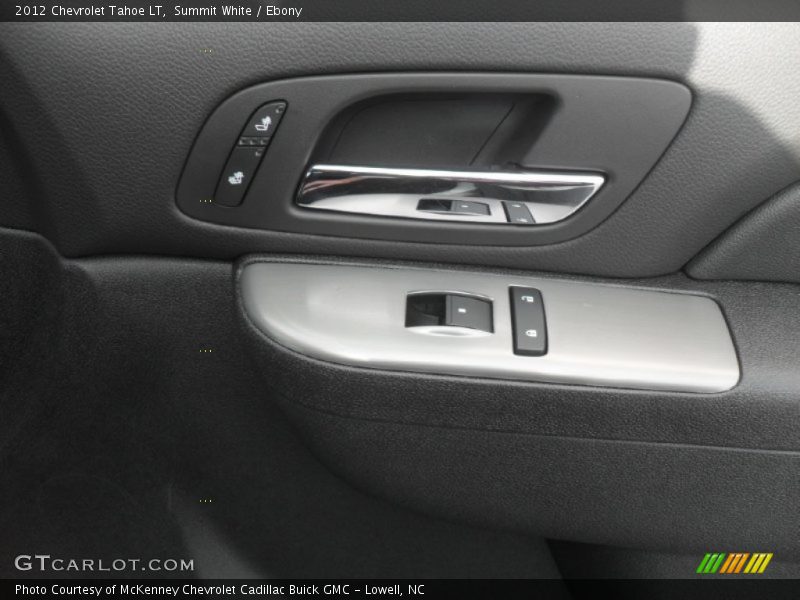 Summit White / Ebony 2012 Chevrolet Tahoe LT