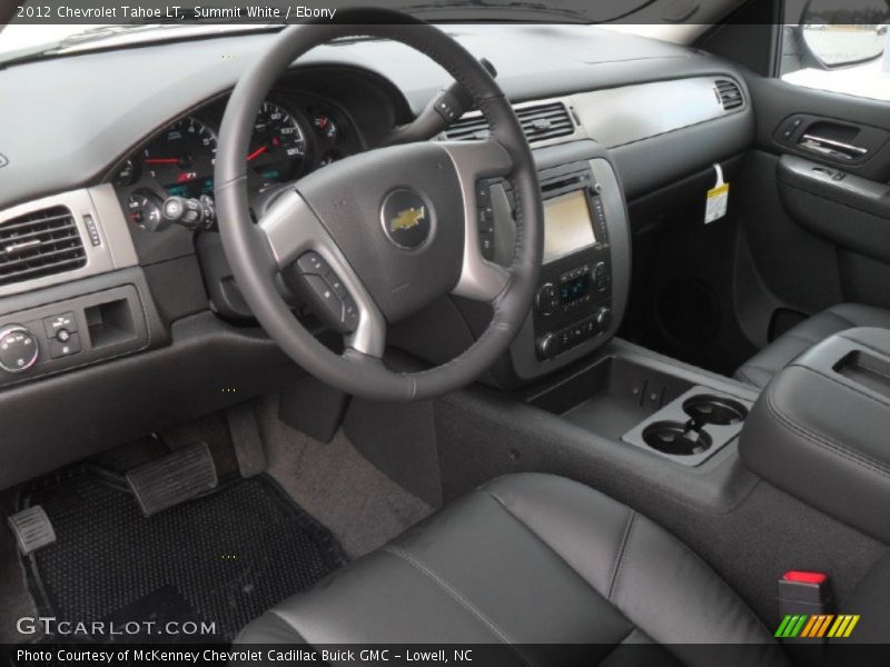 Ebony Interior - 2012 Tahoe LT 