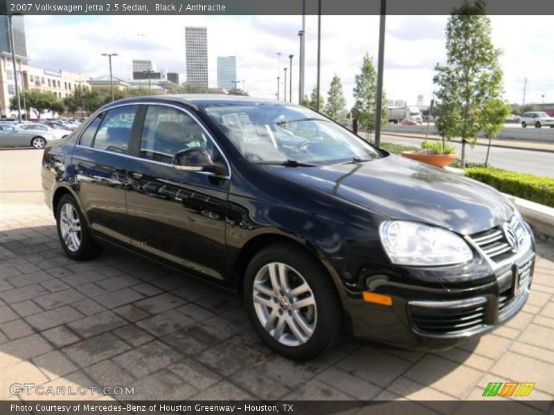 Black / Anthracite 2007 Volkswagen Jetta 2.5 Sedan