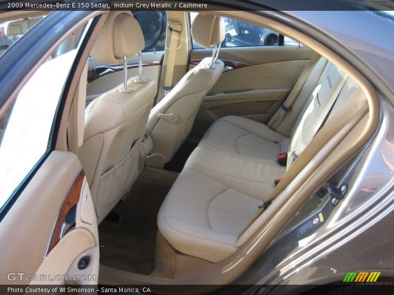 Indium Grey Metallic / Cashmere 2009 Mercedes-Benz E 350 Sedan