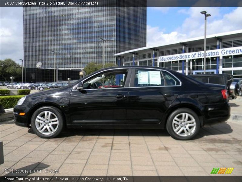 Black / Anthracite 2007 Volkswagen Jetta 2.5 Sedan