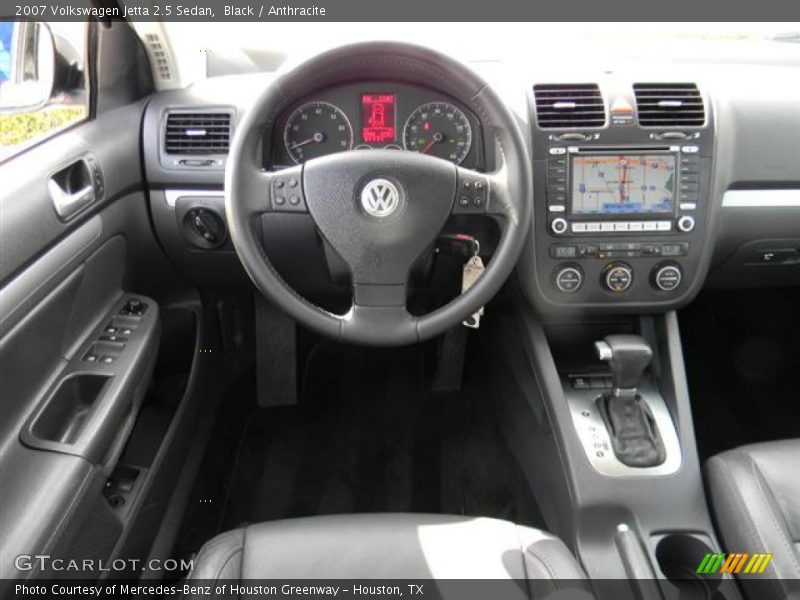 Black / Anthracite 2007 Volkswagen Jetta 2.5 Sedan