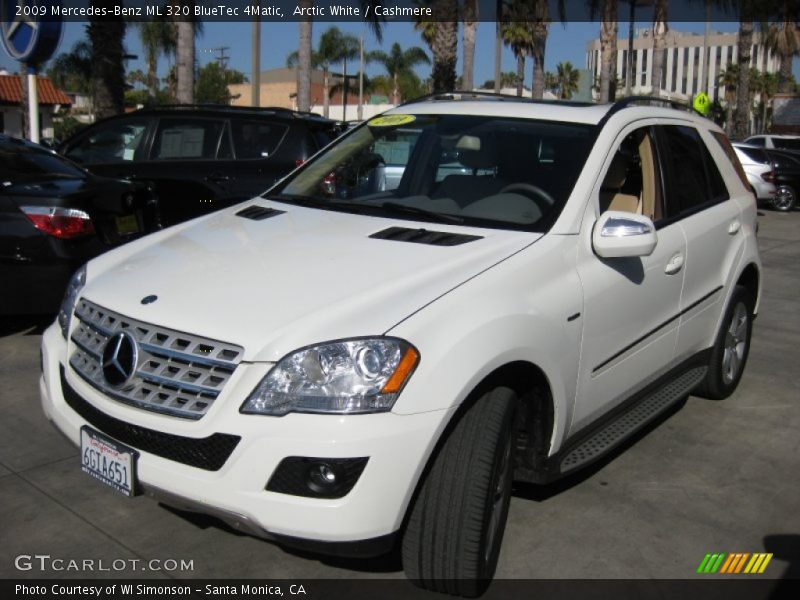 Arctic White / Cashmere 2009 Mercedes-Benz ML 320 BlueTec 4Matic