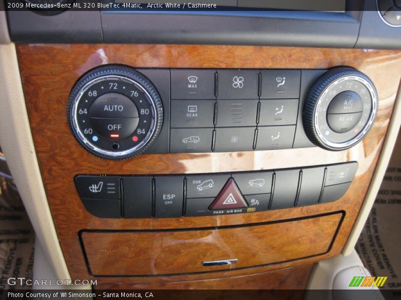 Arctic White / Cashmere 2009 Mercedes-Benz ML 320 BlueTec 4Matic