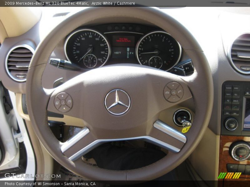 Arctic White / Cashmere 2009 Mercedes-Benz ML 320 BlueTec 4Matic