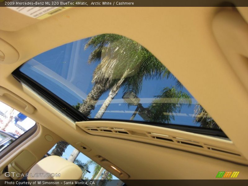 Arctic White / Cashmere 2009 Mercedes-Benz ML 320 BlueTec 4Matic
